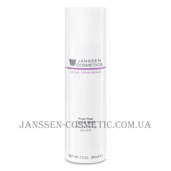 JANSSEN Fruit Peel Cream Mask - Очищувальна крем-маска з AHA-кислотами