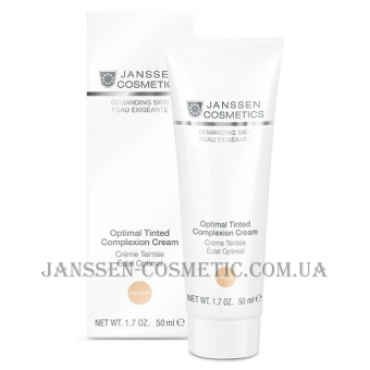 JANSSEN Cosmetics Optimal Tinted Complexion Cream Medium SPF-10 - Денний тонуючий крем з SPF-10 "Medium"