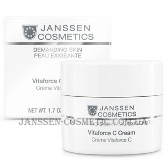 JANSSEN Demanding Skin Vitaforce C cream - Регенеруючий крем з вітаміном С (пробник)