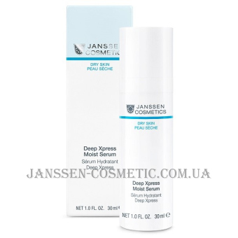 JANSSEN Dry Skin Deep Xpress Moist Serum - Миттєво зволожуючий концентрат