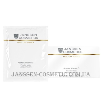 JANSSEN Phytogen Acerola Pro Age - Альгінатна anti-age віталізуюча ультразволожуюча маска з екстрактами ацероли та аронії