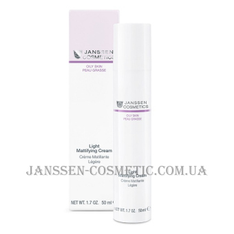 JANSSEN Oily Skin New Light Mattifying Cream - Легкий матуючий крем