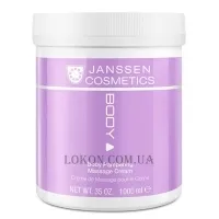 JANSSEN Body Pampering Massage Cream - Масажний крем для тіла